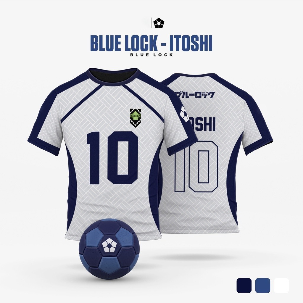 Blue Lock ITOSHI BACHIRA Anime cosplay vải Áo thun oversized mềm mại khô cổ tròn hàng đầu dáng rộng quần áo cha
