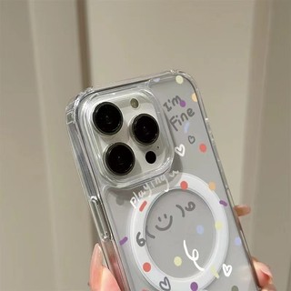 Vỏ trong suốt mặt cười đơn giản cho Iphone 7Plus 12mini 13mini 16promax Xs XR XSMAX 11pro Max 16pro 12 13 14 15 Pro Max Ốp điện thoại mềm 14promax 15plus