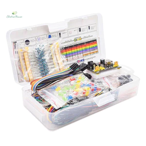 Bộ Điện Tử DIY Starter 830 Tie-point Breadboard Cho R3 Có Hộp mới