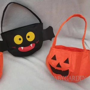 Baga-halloween Bí Ngô Kẹo Túi Xách Bát Dễ Thương Đảng Trang Trí Lễ Hội Túi Tote Dành Cho Người Lớn / Trẻ Em