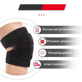 2 Chiếc Nhảy Đầu Gối Nẹp Miếng Lót Người Lớn Trẻ Em Bò An Toàn Thể Thao Hỗ Trợ Đầu Gối Tập Gym Thể Dục Tennis Bóng Chuyền Kneepad