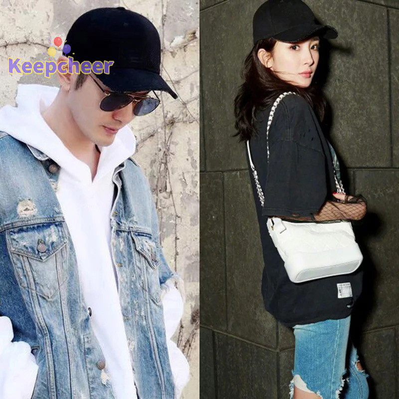 [Keepcheer] Mũ Unisex Mũ che nắng cong trơn Mũ bóng chày chống bụi ngoài trời Màu trơn Thời trang Mũ giải trí có thể điều chỉnh Mũ nam nữ [Mới]