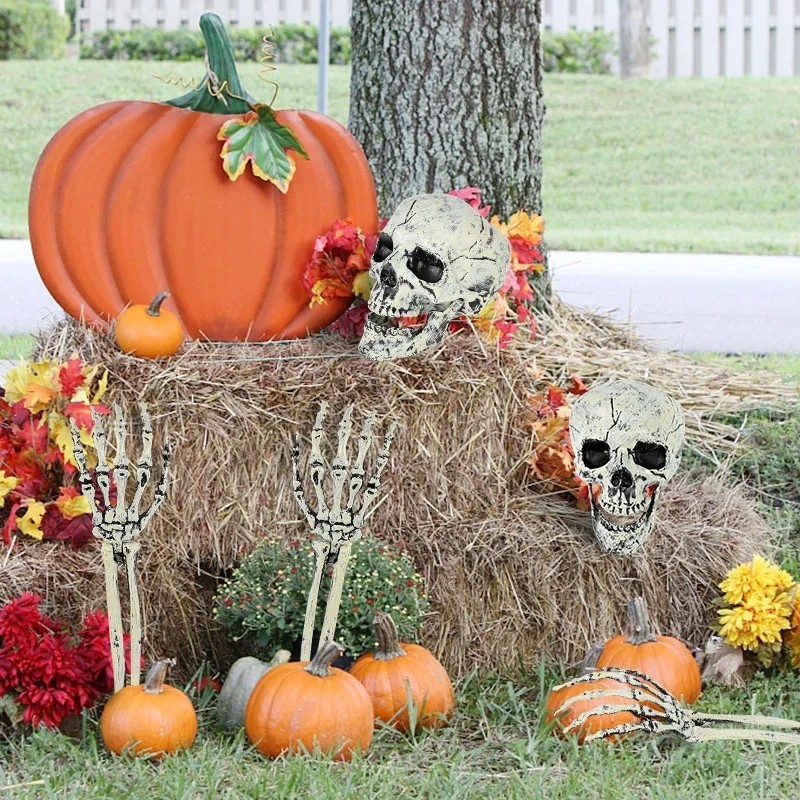 Halloween Ma Đáng Sợ Creeper Skeleton Tầng Ngôi Nhà Ma Ám Phòng Bí Mật Trang Trí Kinh Dị