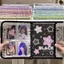 Album ảnh chất kết dính SMILE, Giá đỡ Photocard A5 lá rời, Kawaii Chống nước Hình ảnh Thần tượng Lưu trữ Trường học Văn phòng phẩm Chất kết dính File Shell