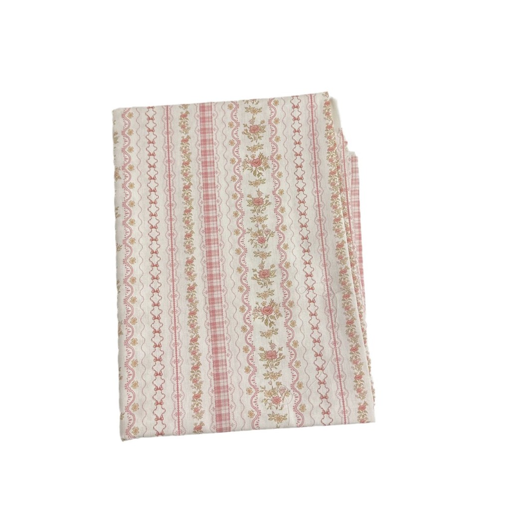 DIY Kỹ Thuật Số In Vải Cotton Nguyên Chất Hoạt Hình Dải Cho Bộ Đồ Ngủ Nữ Quần Áo Vải Trang Trí 0.5 Sân TJ21941