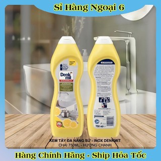 [DATE MỚI NHẤT] Tẩy rửa xoong nồi bồn rửa Denkmit 750ml tẩy inox sáng bóng - Hàng nội địa Đức