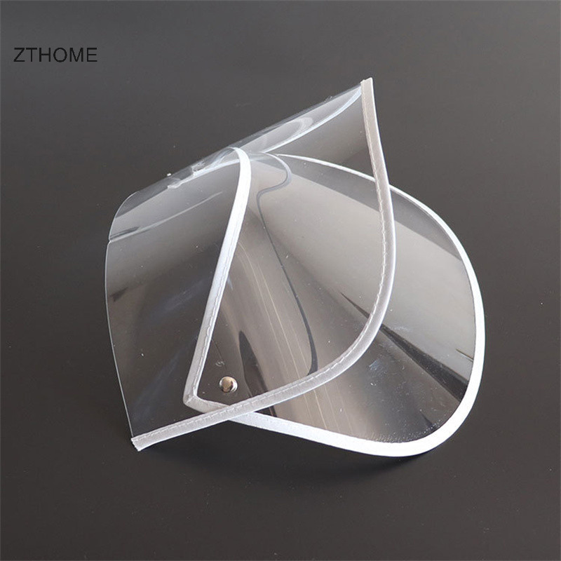 Zthome Mũ Bảo Vệ Có Thể Thay Thế Mũ Vành Trong Suốt Áo Mưa Áo Bảo Vệ Mặt Poncho Trong Suốt Chống Mưa HOT