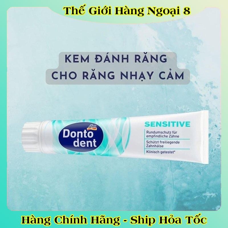 [DATE MỚI] Kem đánh răng DONTODENT Đức 125ML
