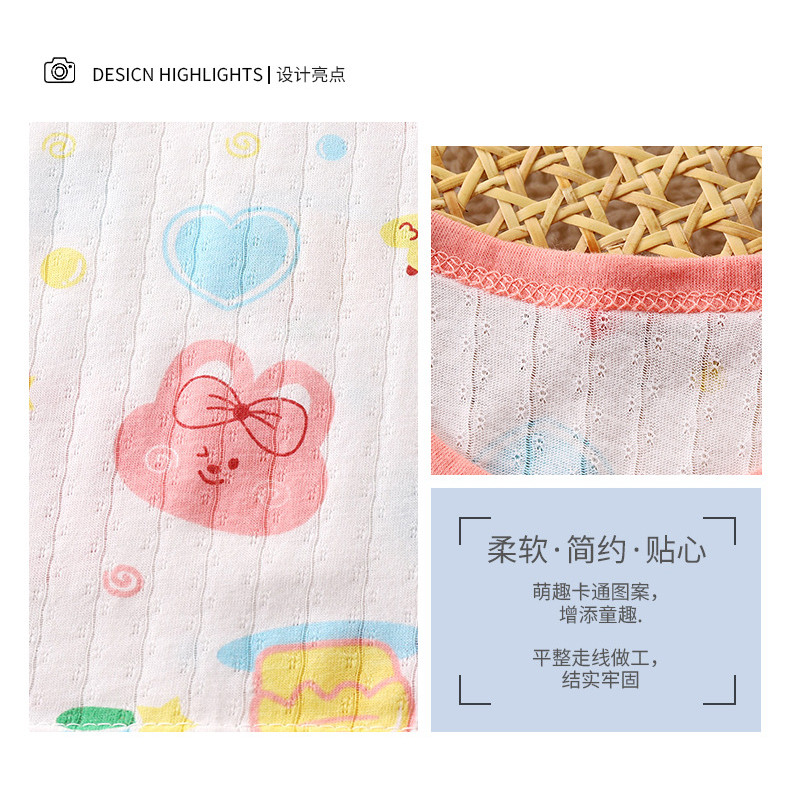 Trẻ Em Mùa Hè Cotton Nguyên Chất Quần Short Tay Ngắn Phù Hợp Với Bé Trai Bé Gái Mới Phong Cách Mỏng Quần Áo Trẻ Em # * 2UAF