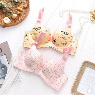 Áo ngực một mảnh không có vòng thép cho bé gái, mỏng và dày, ôm ngực nhỏ, đồ lót gợi cảm, áo ngực thoáng khí