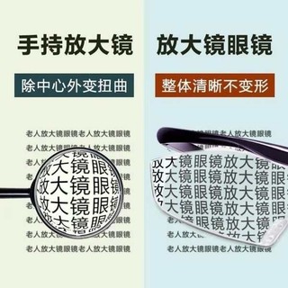 Khoảng cách độ phân giải cao và gần Kính lúp công dụng kép 3 lần đọc sách dành cho người cao tuổi Kính lúp loại kính lúp dành cho người cao tuổi
