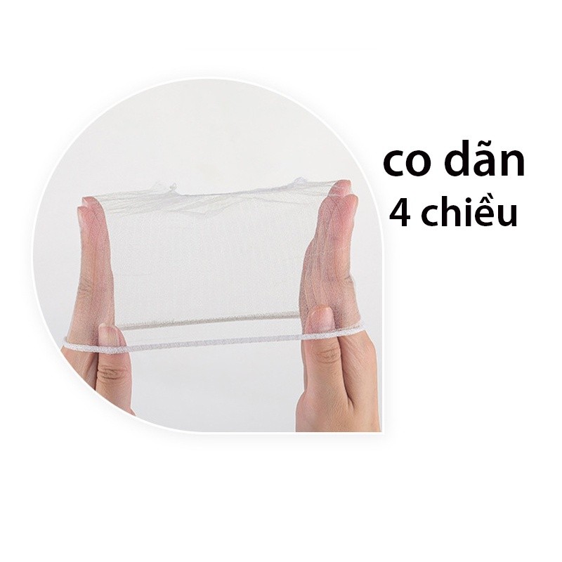 Bộ 100 Túi Lọc Rác Bồn Rửa Chén Bát Miệng Có Chun Siêu Tiện Lợi