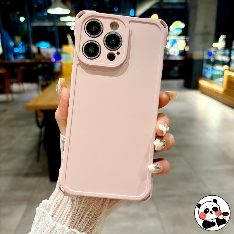 Vỏ màu kẹo có lỗ dây buộc cho Redmi Note 13 Pro 12 Pro 5G K70 K60 K50 K40 Ultra Pro K40s Vỏ đựng túi khí Vỏ điện thoại mềm mờ chống sốc nhiều màu đơn giản