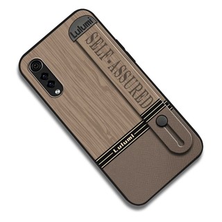 Đơn Giản Mềm Ốp Lưng Điện Thoại LG Velvet 4G / 5G Cá Tính Thiết Kế Thời Trang Chống Thấm Nước Chống Sốc Dây Đeo Cổ Tay Màu Trơn