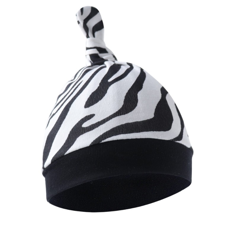 Dasbsug 1 Cái 3 Mũ Bé Thắt Nút Mũ Ấm Áp Chống Gió Trẻ Sơ Sinh Bonnet Mũ Sơ Sinh Bonnet Tắm Hiện Tại Cho Bé Trai 0-3 Tháng