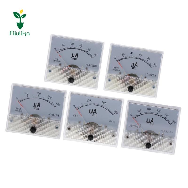 Mạch Ampe kế bảng điều khiển tương tự hình chữ nhật DC hoặc các thiết bị đo lường khác Ampe kế, 0 đến 0
