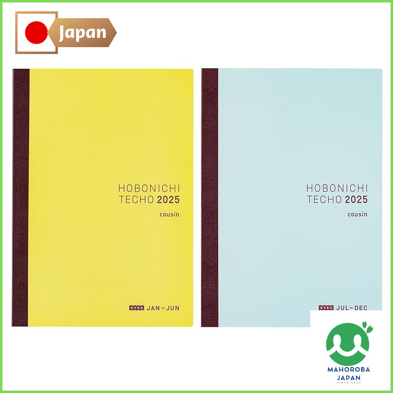 Hobonichi Techo 2025 Original and Cousin Planner Set (A5/A6) Daily