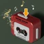 Tape Recorders Pendants Mini Recordable Music Box Pendants Ornaments