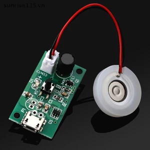 Máy tạo độ ẩm SRVN DC5V Type-C DIY Kit Máy tạo sương mù và bảng điều khiển phun sương.