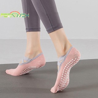 [Fernweh] Tất Tập Yoga Chống Trơn Trượt Nữ Thể Thao Hút Mồ Hôi Thoáng Khí Tất Pilates Nữ Múa Ba Lê [MỚI]