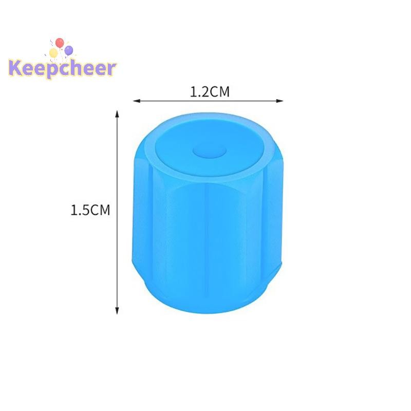 [Keepcheer] 4 Mũ van lốp phát sáng cho ô tô, xe máy, xe đạp, bánh xe, công cụ tạo kiểu trung tâm phát sáng trong bóng tối, thân van che bụi không khí, phụ kiện [Mới]