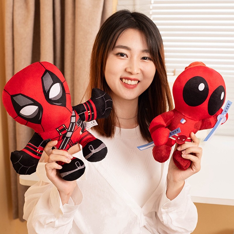 Mới Deadpool Sang Trọng Đồ Chơi Vui Vẻ Anime Nhân Vật Deadpool Sang Trọng Búp Bê Hoạt Hình Dễ Thương Người Ngoài Hành Tinh Đồ Chơi Nhồi Bông Sáng Tạo Trang Trí Nhà Mềm Mại Cho Bé Đồ Chơi Làm Dịu Trẻ Em Quà Tặng Sinh Nhật Quà Tặng Giáng Sinh