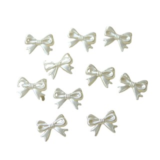 Phụ kiện diy nơ ba chiều giả ngọc trai cùng mẫu Hyuna Nhật Bản, hoa tai phong cách cổ, phụ kiện tóc, Vật liệu mặt dây chuyền bán buôn