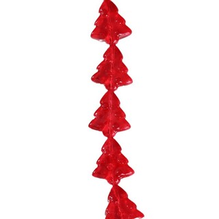 Sáng tạo Giáng sinh loạt thủy tinh trong suốt cây thông Noel đục lỗ Hạt rời phụ kiện bông tai diy Phụ Nữ Vòng Tay Chất liệu bán buôn