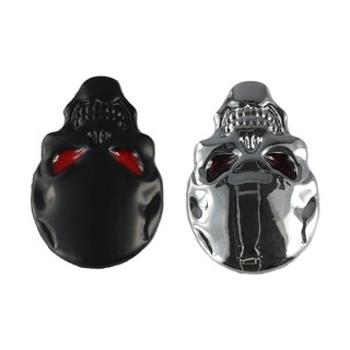 Nhãn dán xe hơi đầu lâu kim loại 3d YONDR, dễ dàng cài đặt Skull Skeleton Skull Skeleton Decal xe hơi, Hợp kim kẽm tự dính Phong cách Punk mát mẻ 3d Huy hiệu huy hiệu đầu lâu bằng kim loại Trang trí xe hơi