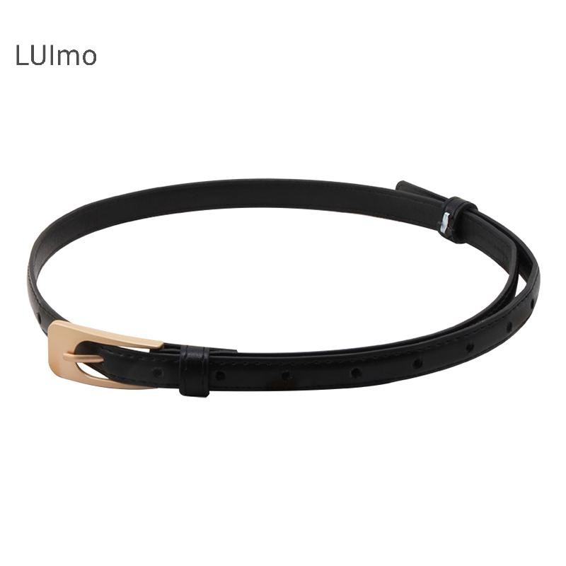 Thắt Lưng Nữ Luimo Vintage Tối Giản Mỏng Thắt Lưng Thường Ngày Đa Năng Thắt Lưng Cho Váy Quần Jean Trang Trí Thắt Lưng SBS