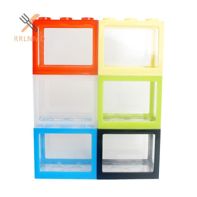 Rrlnmd 2023 Mini Bể Cá Cá Đèn Điều Khiển Màu Tròn AquariumMini Cá Ánh Sáng Trang Trí Nhà Cửa Bể Cá Accessorie MỚI