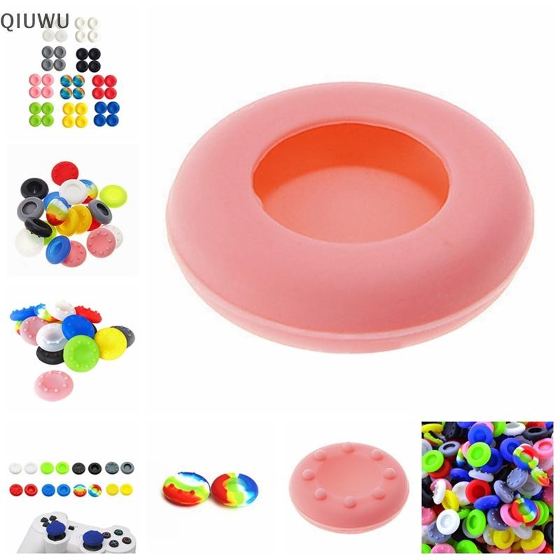 Qiuwu 10 chiếc Silicone Joy Thumb Stick Grips Cap Case cho PS3 PS4 Xbox One / 360.