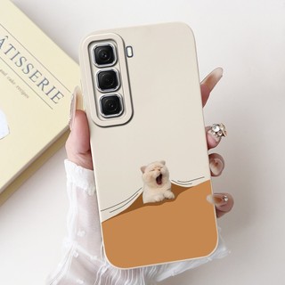 Infinix Hot 50 Pro 4G 50 Pro + 4G X6880 X6881 Vỏ bảo vệ ống kính phong cách vui nhộn dễ thương Vỏ điện thoại Silicon mềm chống sốc