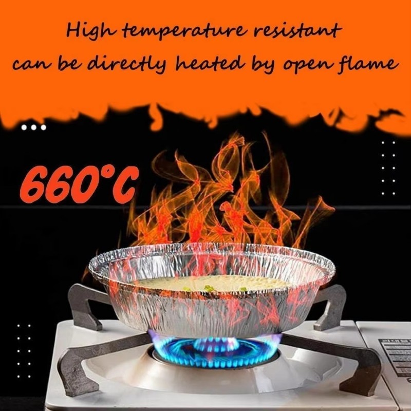 5 / 10 Chiếc Nồi Chiên Không Khí Dùng Một Lần Thiếc Khay Chống Dính Dầu Dễ Dàng Nấu Ăn Hàng Nhà Bếp
