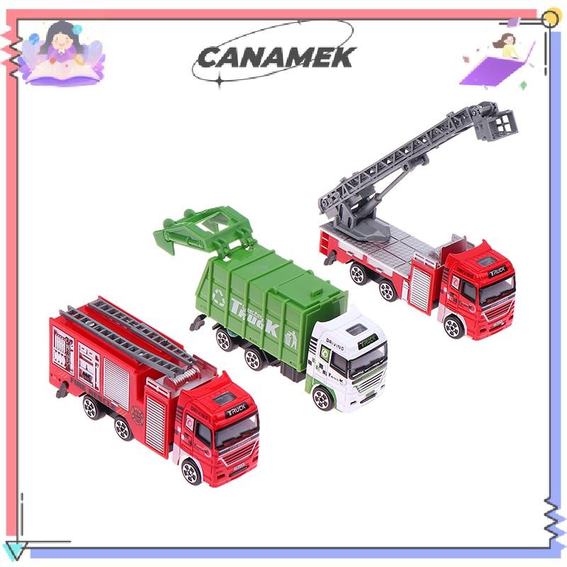 CANAMEK 1 Trẻ Em Hợp Kim Xe Cứu Hỏa 1: 32 Mô Phỏng Cứu Hỏa Diecast Xe Cứu Hỏa Kỹ Thuật Thang Xe Mô Hình Quà Tặng Sinh Nhật CSF