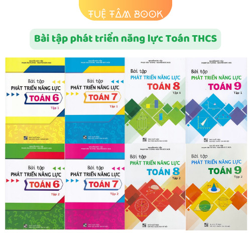 Sách - Bài tập phát triển năng lực Toán 6 7 8 9 (ĐT)