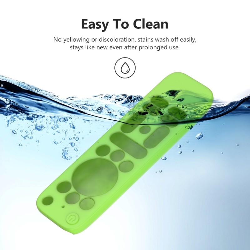 IOR Chống Sốc Điều Khiển Từ Xa Dành Cho onn GoogleTV Box 4KPro Remote Cover Bảo Vệ Toàn Thân Vỏ Chống Trơn Trượt