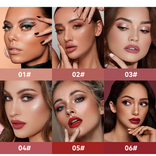 MLSMILE Matte Lip Glaze Lipstick Liquid Lipstick Non-Stick Cup Velvet Chống Thấm Nước Không Phai Màu Thay Đổi Dễ Dàng Tăng Màu Sắc Da Son Bóng Son Bóng 36