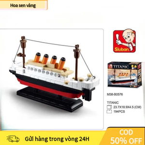 【24H】 Mô Hình Tàu Titanic Lắp Ráp – Đồ Chơi 194 PCS, Thú Vị Cho Bé & Người Lớn