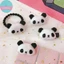 Sund Hoạt Hình Dễ Thương Sang Trọng Gấu Trúc Co Giãn Tóc Cho Nữ Cô Gái Hình Động Vật Buộc Kẹp Phụ Kiện Tóc VN