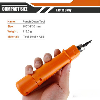 【COD】Dụng Cụ Chèn Cáp Mạng Ethernet, Tool Nhấn Đầu RJ45 Đôi Lưỡi, Chuyên Lắp Cáp Mạng LAN