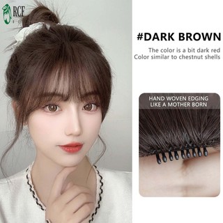 Phần mở rộng tóc fake fringe, dễ dàng kẹp lên tóc, phù hợp wear daily