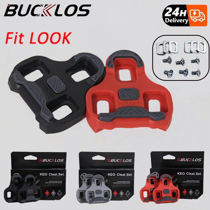 Bộ Cleat BUCKLOS KEO 0 / 4.5 / 9° Bàn đạp chống trượt Xe đạp Cleats Bộ đính kèm MTB bền bỉ cho xe đạp Đi xe đạp
