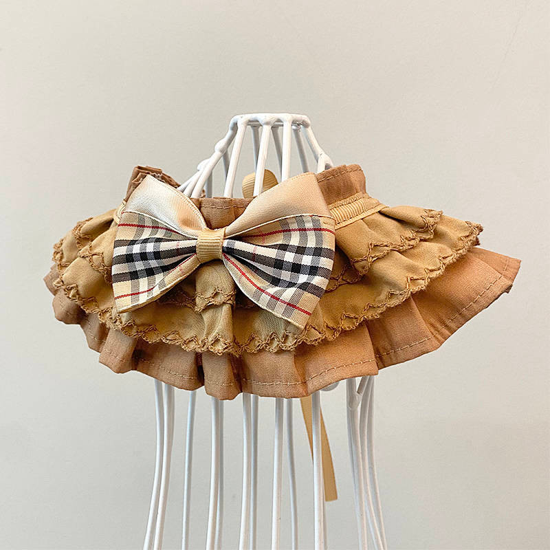 【Ready Stock】 Cat Dog Plaid Scarf Bib Scarf Pet's Saliva Towel Photo Bow Tie Prop Jewelry Muppet Blue and White LjuT