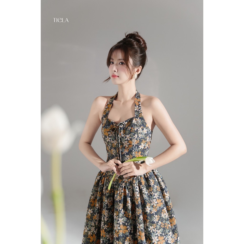Đầm váy hoa dáng dài-Lenora Dress