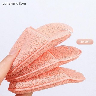 {YAN} 1 / 5 Miếng Bọt Biển Làm Sạch Puff Để Rửa Mặt Tẩy Trang Có Thể Tái Sử Dụng Miếng Tẩy Tế Bào Chết Để Làm Sạch Hàng Ngày Dụng Cụ Chăm Sóc Da {ya}