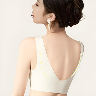 『 Brelira 』 Áo ngực thể thao Áo ngực không dây chống chảy xệ liền mạch Cốc cố định Tấm lót không thể tháo rời siêu mỏng thoáng khí Áo ba lỗ dành cho nữ