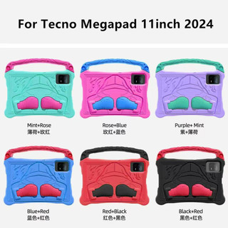 Ốp Lưng Tương Thích Cho Tecno Megapad 11 2024 afety Eva An Toàn Trẻ Em Chất Liệu Bọt EVA Vỏ Bảo Vệ Cầm Tay Chống Sốc Di Động