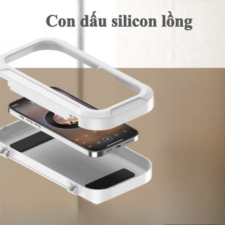 Hộp đựng điện thoại chống nước 360°, Xoay đa chiều, cảm ứng nhạy, lắp đặt dễ dàng cho phòng tắm