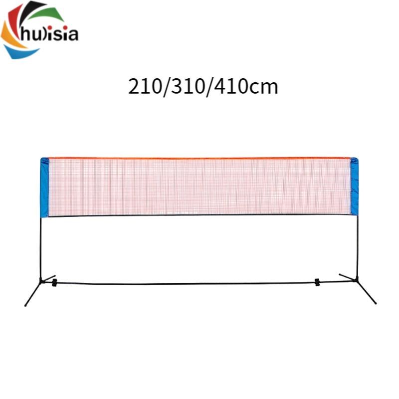 chulisia Bộ lưới đa năng gấp gọn di động cho cầu lông và tennis, phù hợp sử dụng ở sân sau hay bãi biển